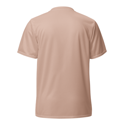 Michigan Upper Peninsula Soccer Jersey (w/ UP Outline) | Unisex - Rose Gold