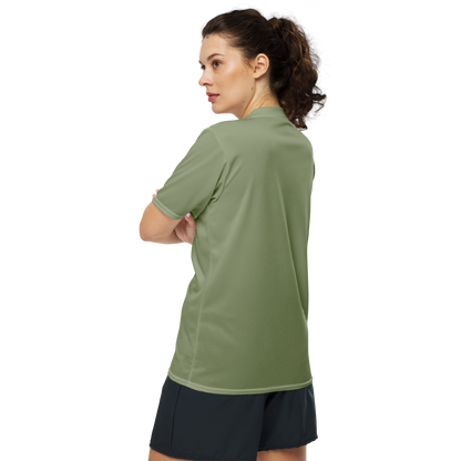 Michigan Upper Peninsula Soccer Jersey (w/ UP Outline) | Unisex - Beachgrass Green