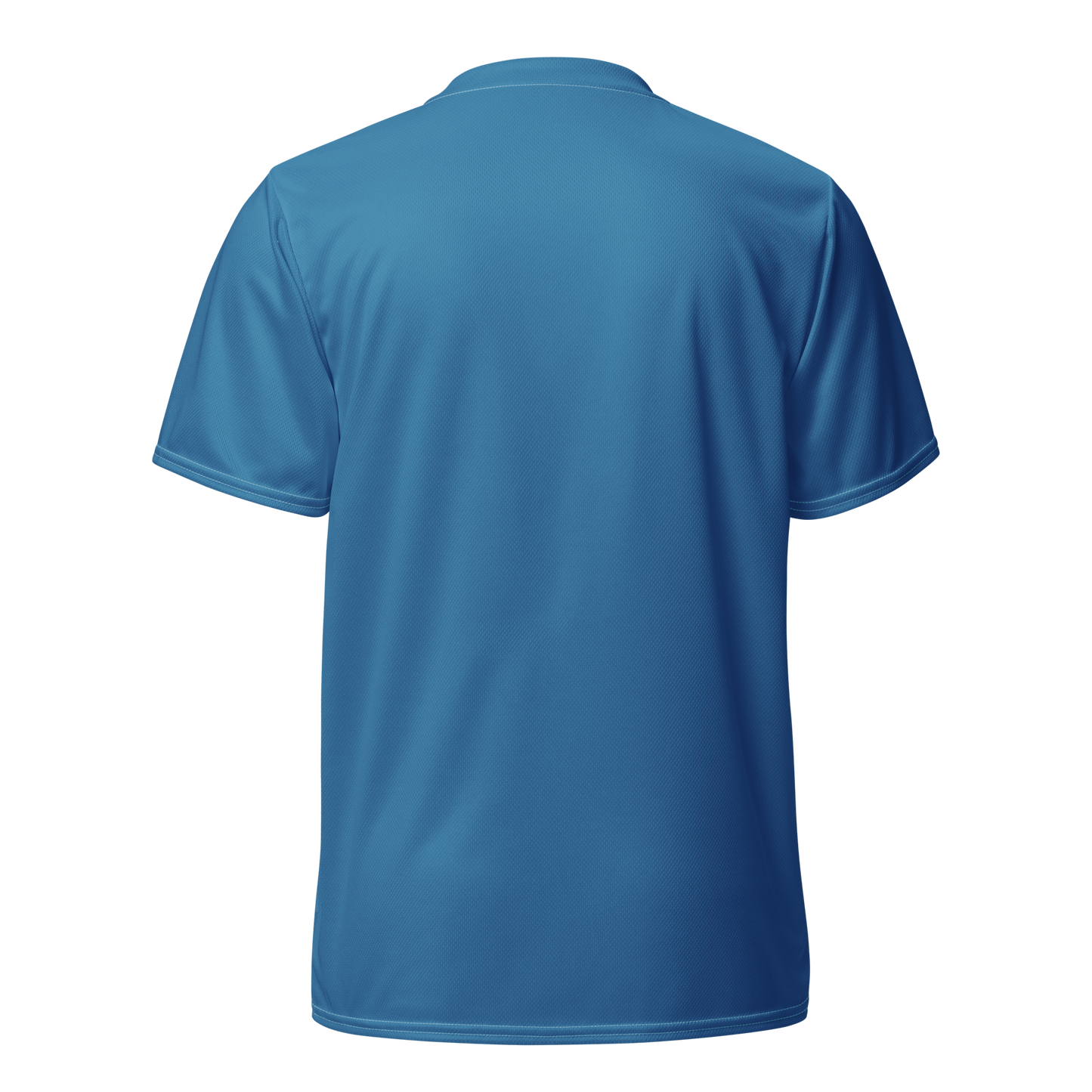 Michigan Upper Peninsula Soccer Jersey (w/ UP Outline) | Unisex - Lake Michigan Blue