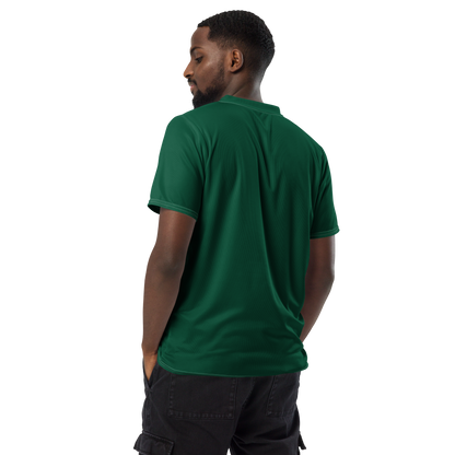 Michigan Upper Peninsula Soccer Jersey (w/ UP Outline) | Unisex - Superior Green