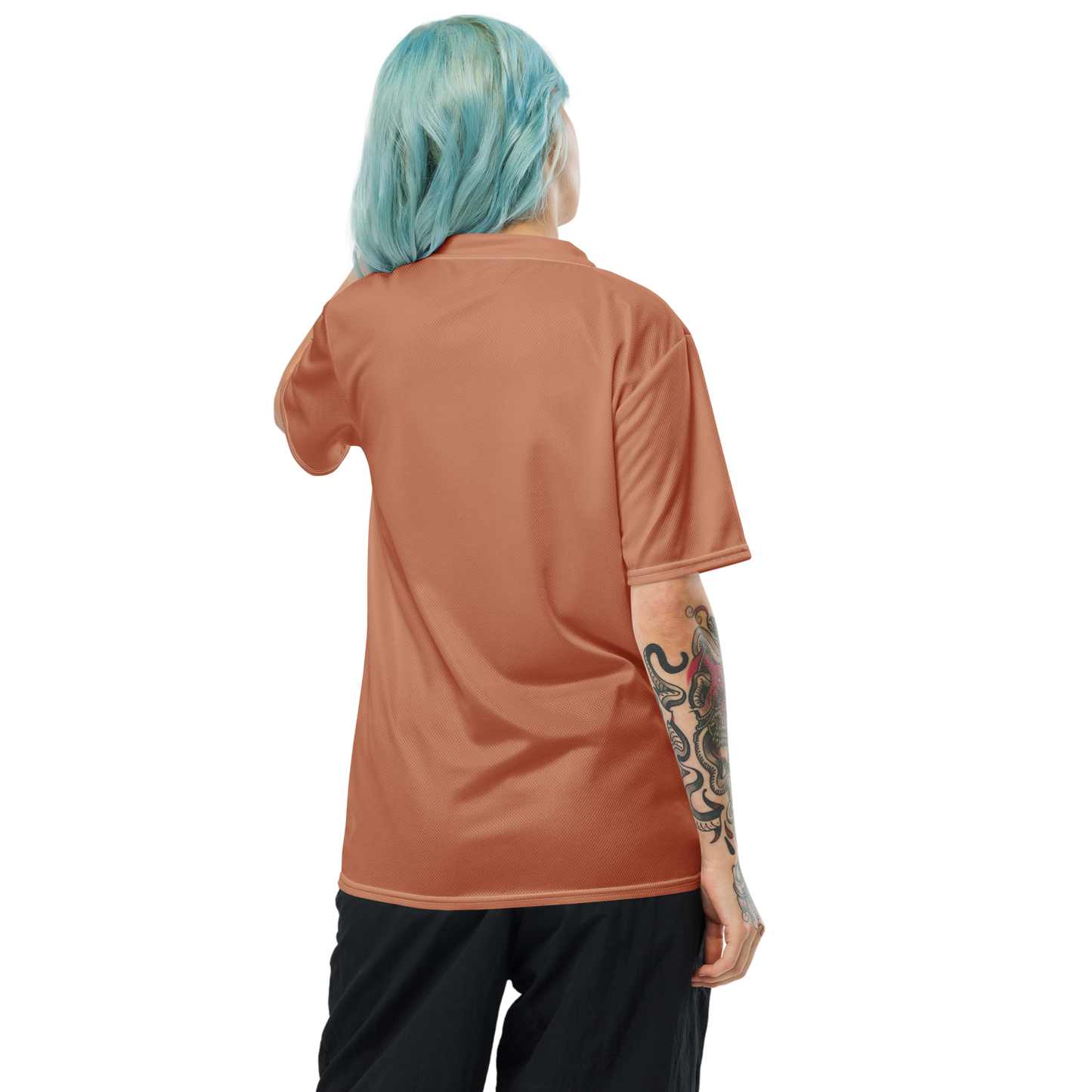 Michigan Upper Peninsula Soccer Jersey (w/ UP Outline) | Unisex - Copper Color