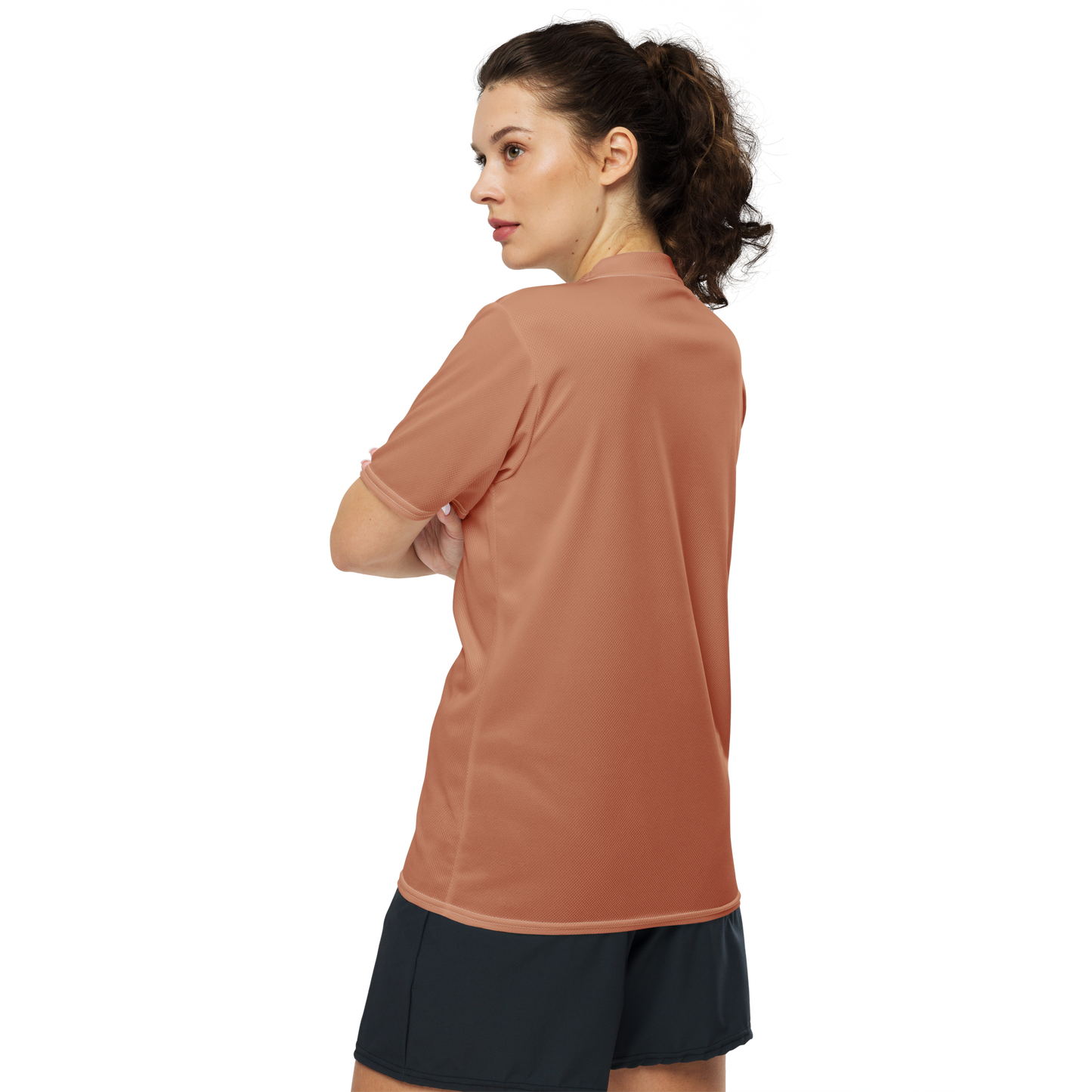 Michigan Upper Peninsula Soccer Jersey (w/ UP Outline) | Unisex - Copper Color