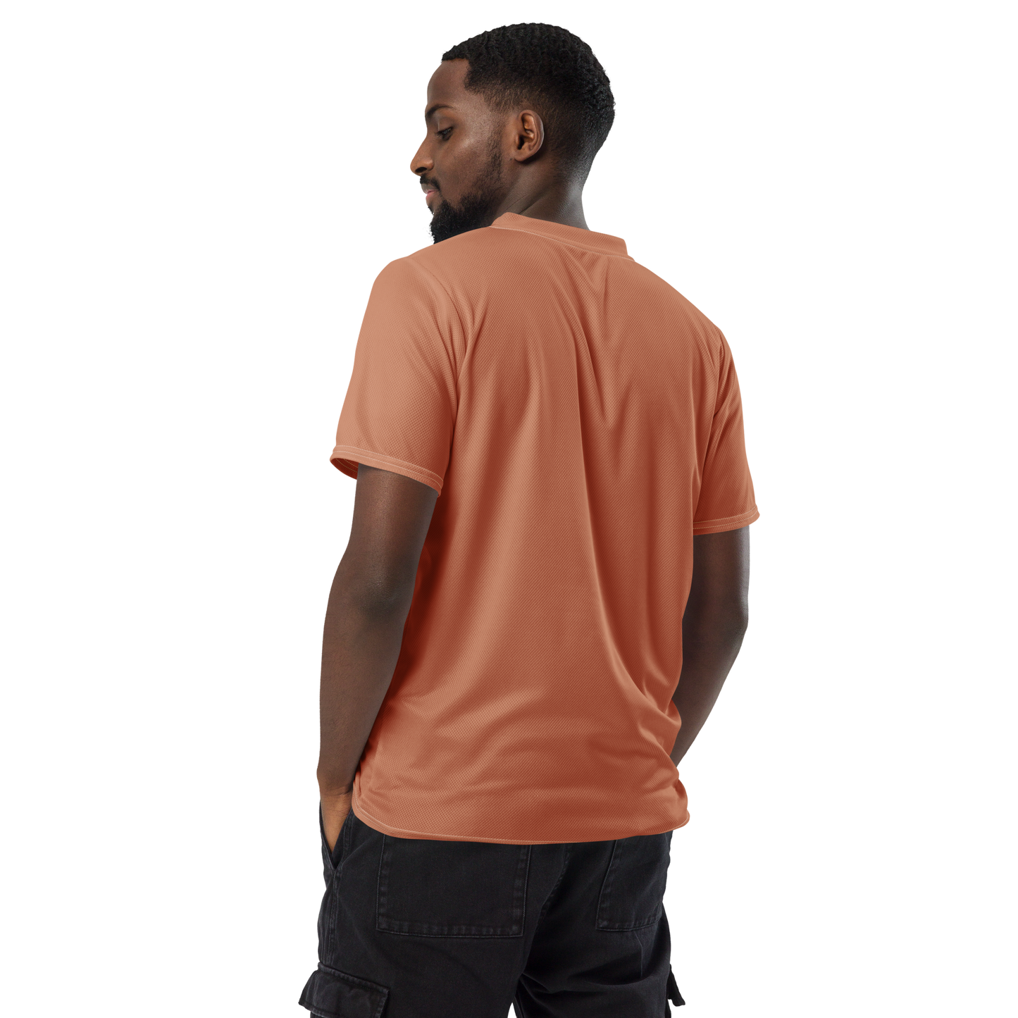 Michigan Upper Peninsula Soccer Jersey (w/ UP Outline) | Unisex - Copper Color