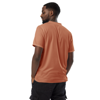 Michigan Upper Peninsula Soccer Jersey (w/ UP Outline) | Unisex - Copper Color