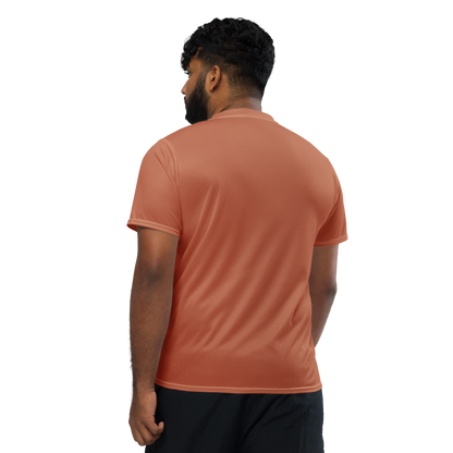 Michigan Upper Peninsula Soccer Jersey (w/ UP Outline) | Unisex - Copper Color