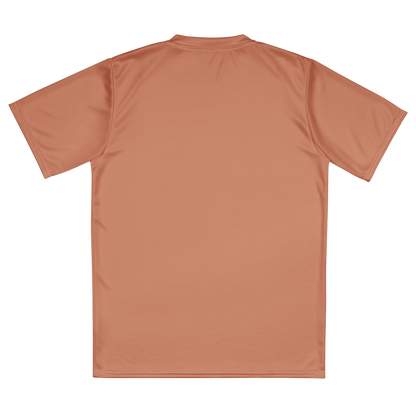 Michigan Upper Peninsula Soccer Jersey (w/ UP Outline) | Unisex - Copper Color