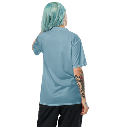 Michigan Upper Peninsula Soccer Jersey (w/ UP Outline) | Unisex - Opal Blue