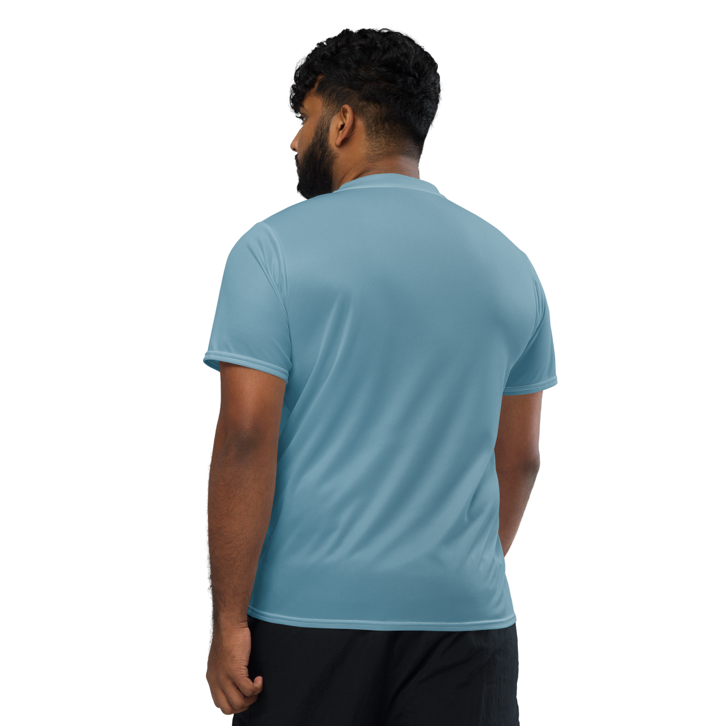 Michigan Upper Peninsula Soccer Jersey (w/ UP Outline) | Unisex - Opal Blue