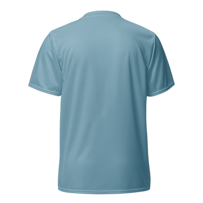 Michigan Upper Peninsula Soccer Jersey (w/ UP Outline) | Unisex - Opal Blue