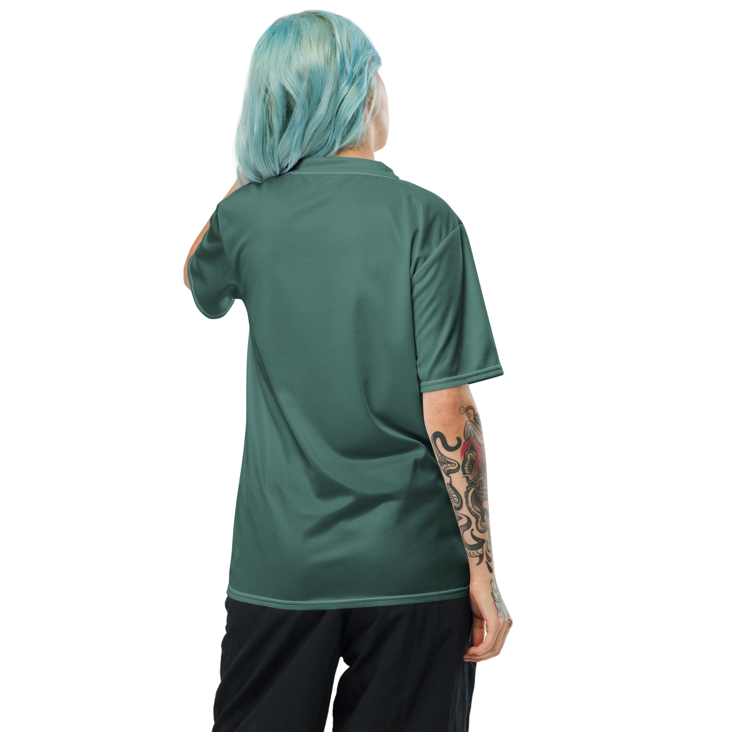 Michigan Upper Peninsula Soccer Jersey (w/ UP Outline) | Unisex - Copper Green