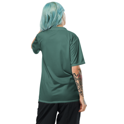 Michigan Upper Peninsula Soccer Jersey (w/ UP Outline) | Unisex - Copper Green