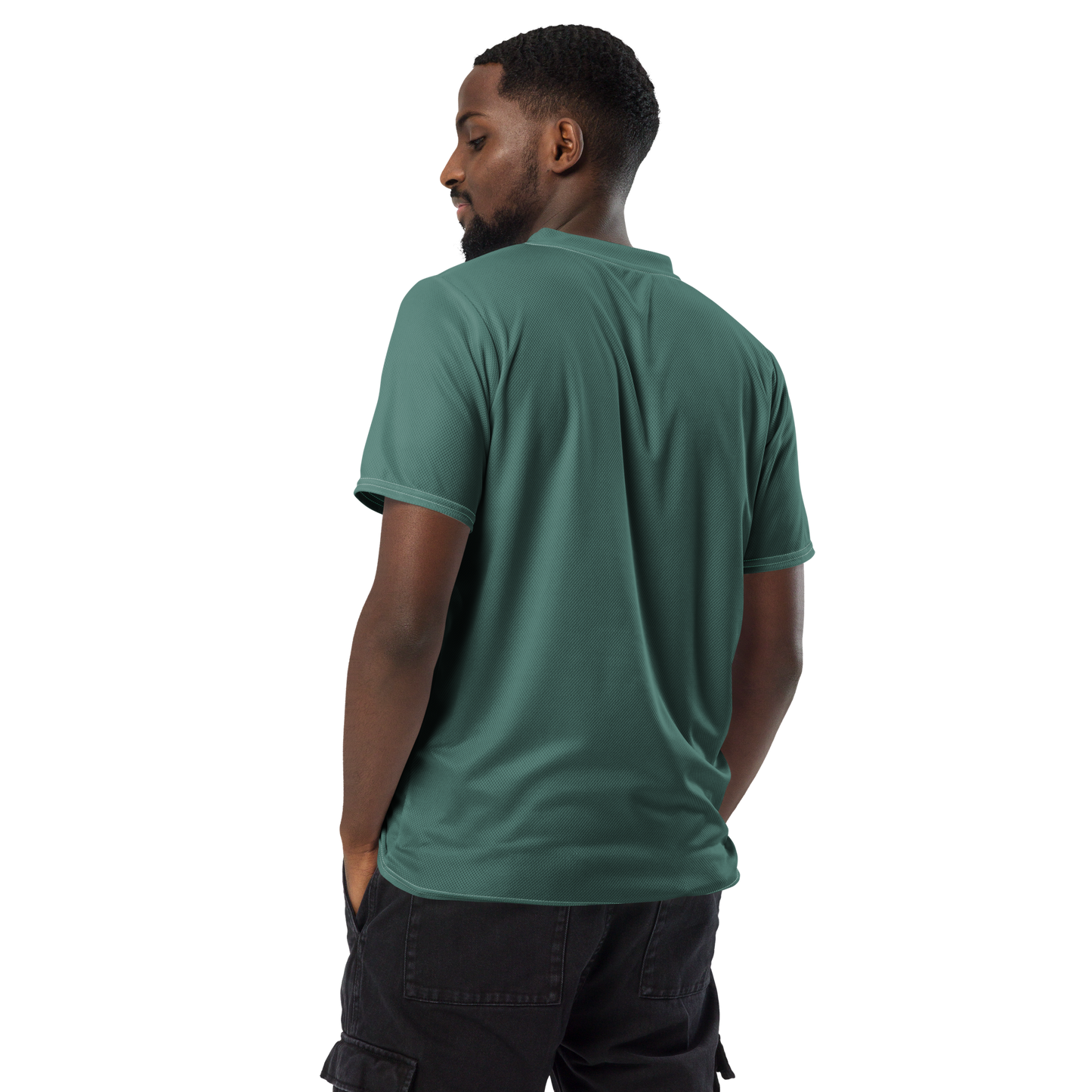 Michigan Upper Peninsula Soccer Jersey (w/ UP Outline) | Unisex - Copper Green