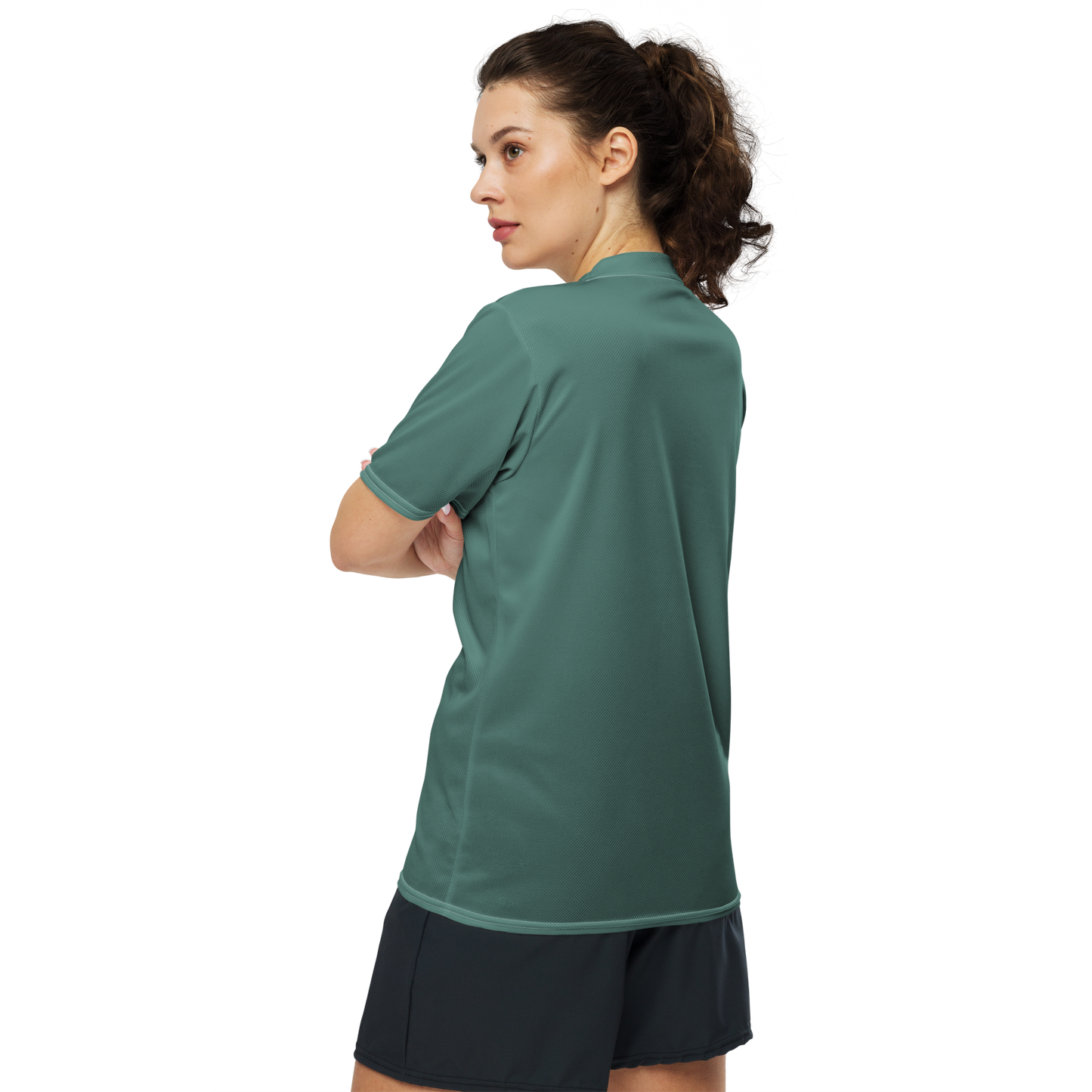 Michigan Upper Peninsula Soccer Jersey (w/ UP Outline) | Unisex - Copper Green