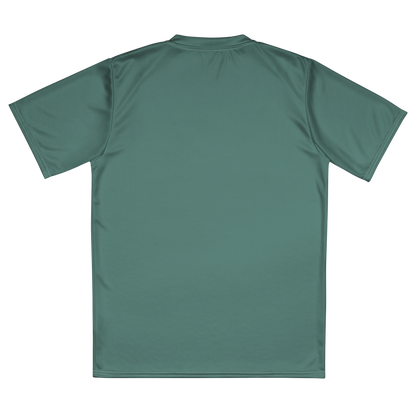 Michigan Upper Peninsula Soccer Jersey (w/ UP Outline) | Unisex - Copper Green