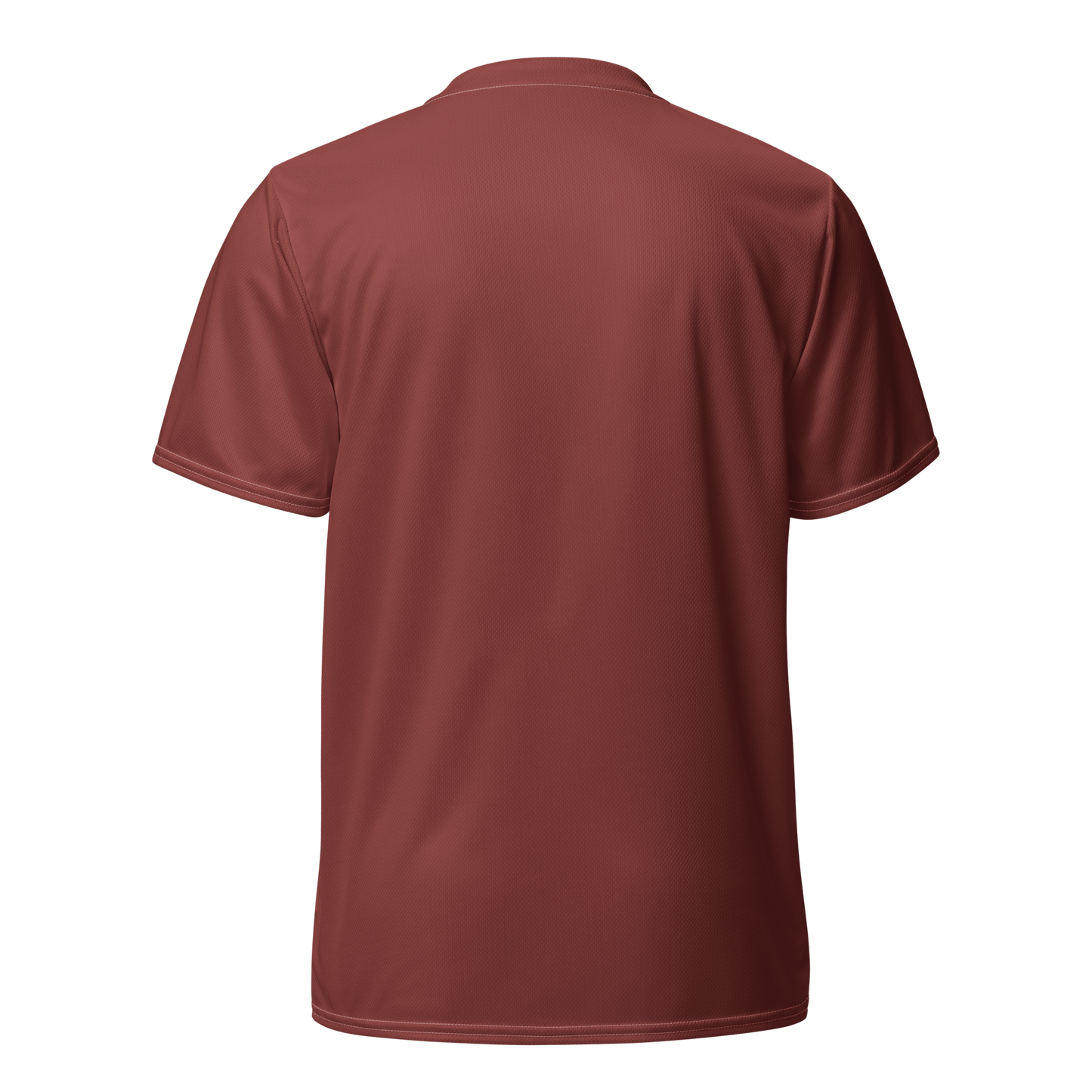 Michigan Upper Peninsula Soccer Jersey (w/ UP Outline) | Unisex - Ore Dock Red