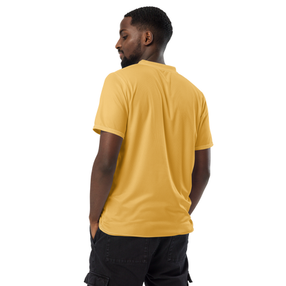 Michigan Upper Peninsula Soccer Jersey (w/ UP Outline) | Unisex - Citrine