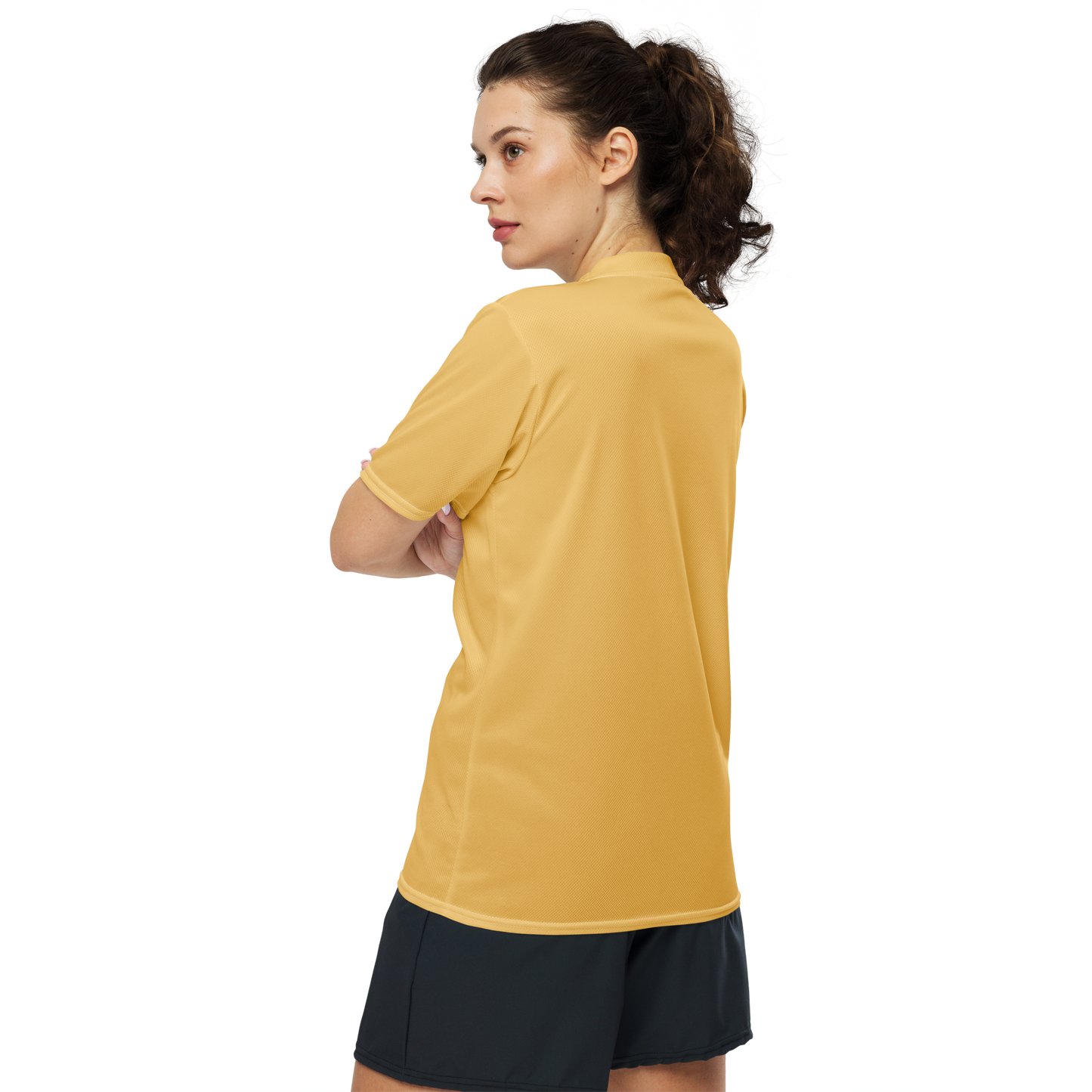 Michigan Upper Peninsula Soccer Jersey (w/ UP Outline) | Unisex - Citrine