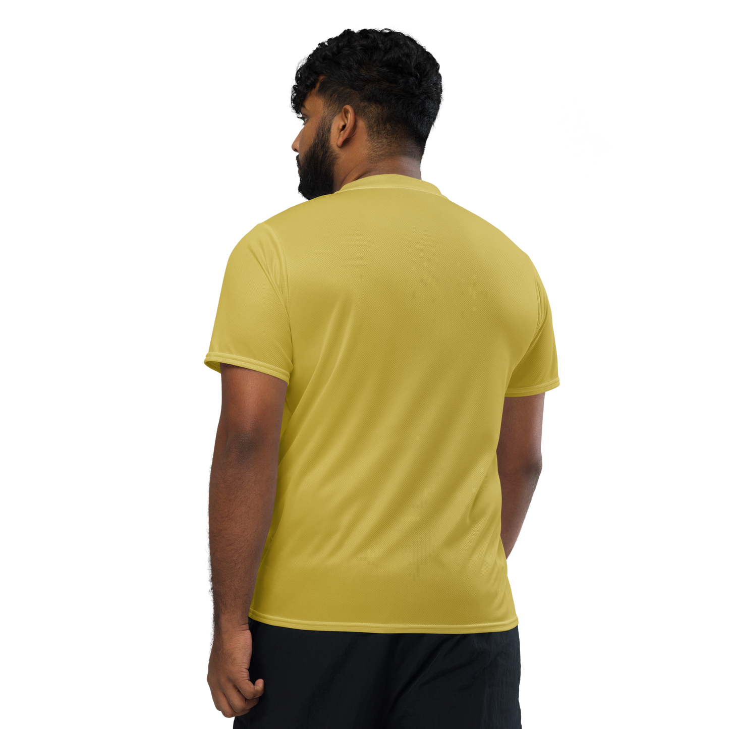 Michigan Upper Peninsula Soccer Jersey (w/ UP Outline) | Unisex - Plum Yellow