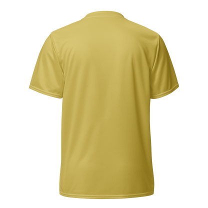 Michigan Upper Peninsula Soccer Jersey (w/ UP Outline) | Unisex - Plum Yellow