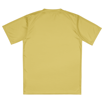 Michigan Upper Peninsula Soccer Jersey (w/ UP Outline) | Unisex - Plum Yellow