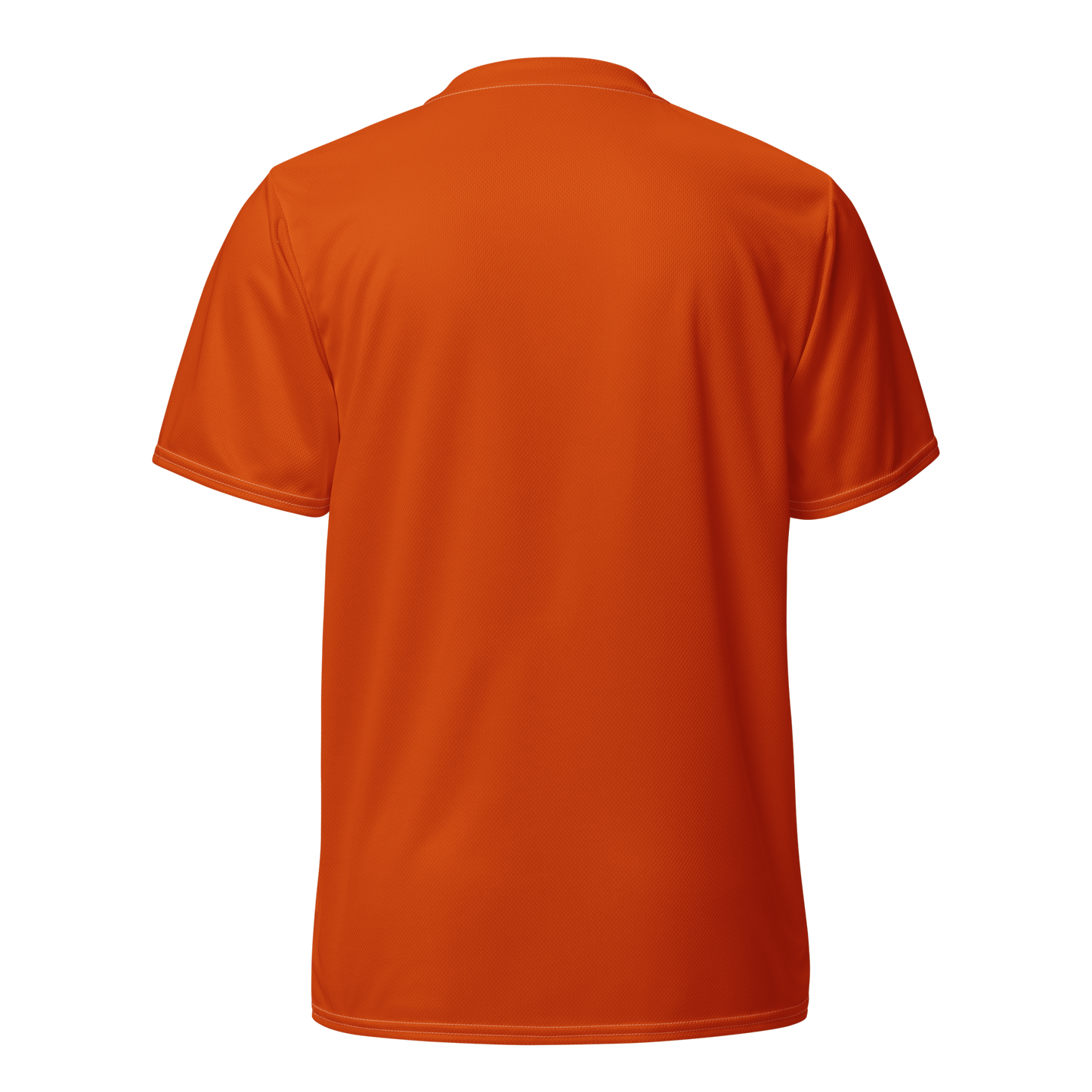 Michigan Upper Peninsula Soccer Jersey (w/ UP Outline) | Unisex - Maple Leaf Orange