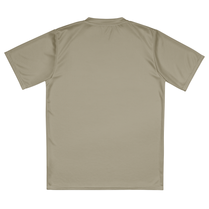 Michigan Upper Peninsula Soccer Jersey (w/ UP Outline) | Unisex - Petoskey Stone Beige