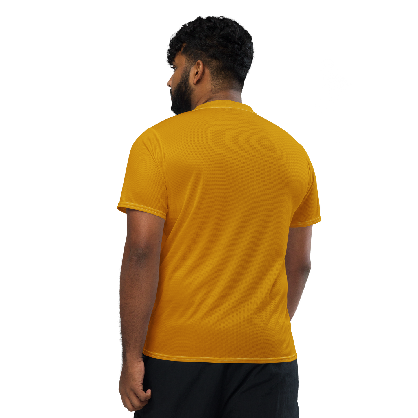 Michigan Upper Peninsula Soccer Jersey (w/ UP Outline) | Unisex - Gold