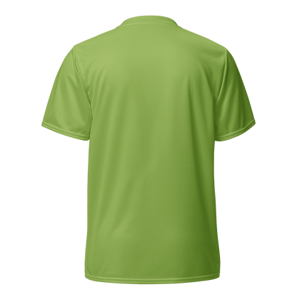 Michigan Upper Peninsula Soccer Jersey (w/ UP Outline) | Unisex - Gooseberry Green