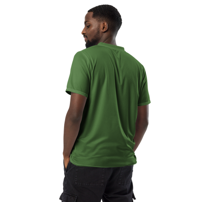 Michigan Upper Peninsula Soccer Jersey (w/ UP Outline) | Unisex - Pine Green