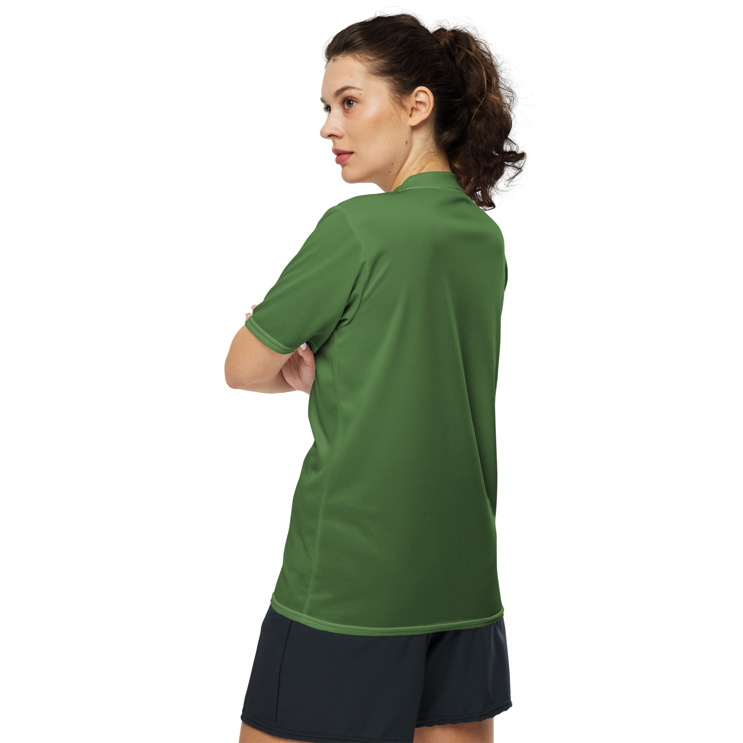 Michigan Upper Peninsula Soccer Jersey (w/ UP Outline) | Unisex - Pine Green