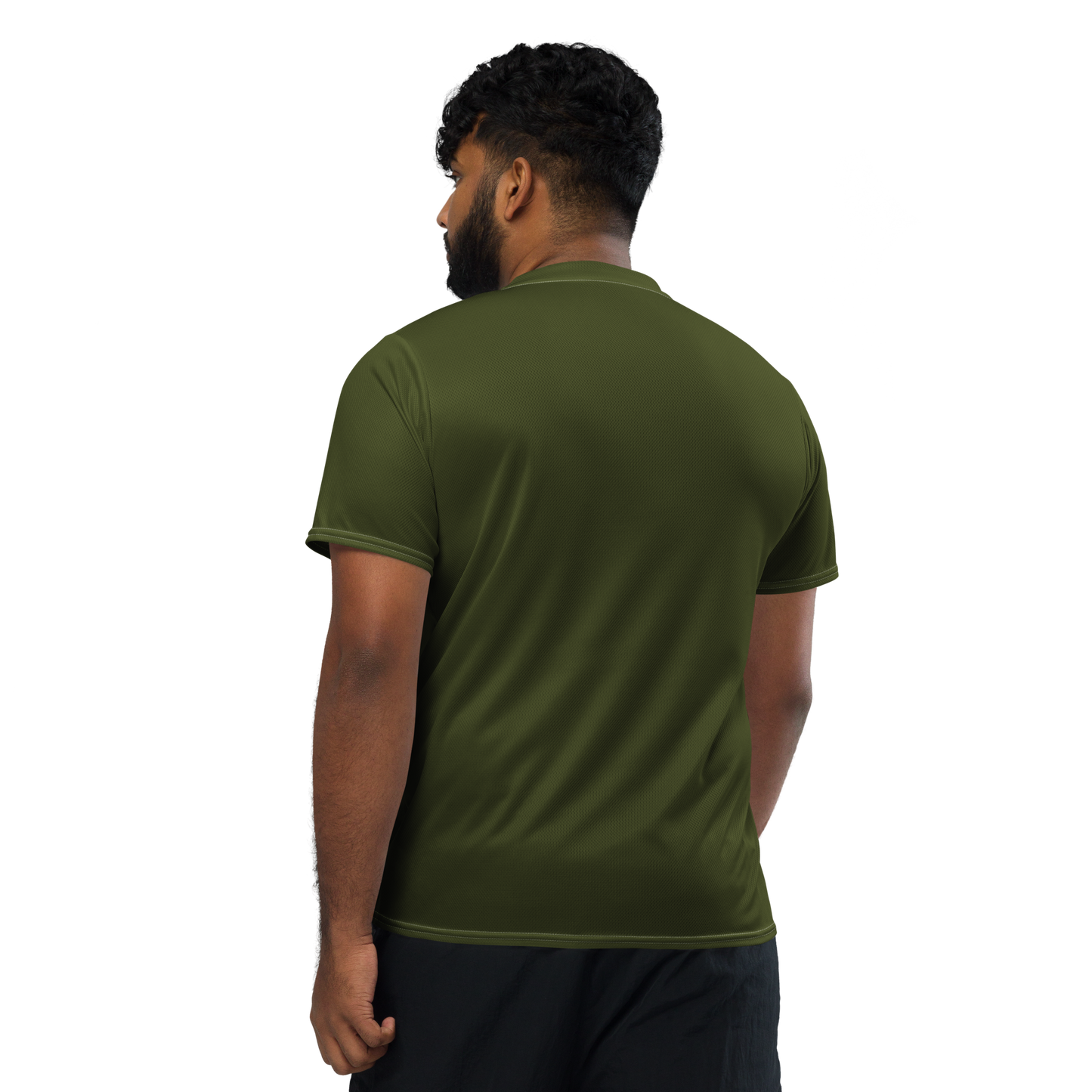 Michigan Upper Peninsula Soccer Jersey (w/ UP Outline) | Unisex - Army Green