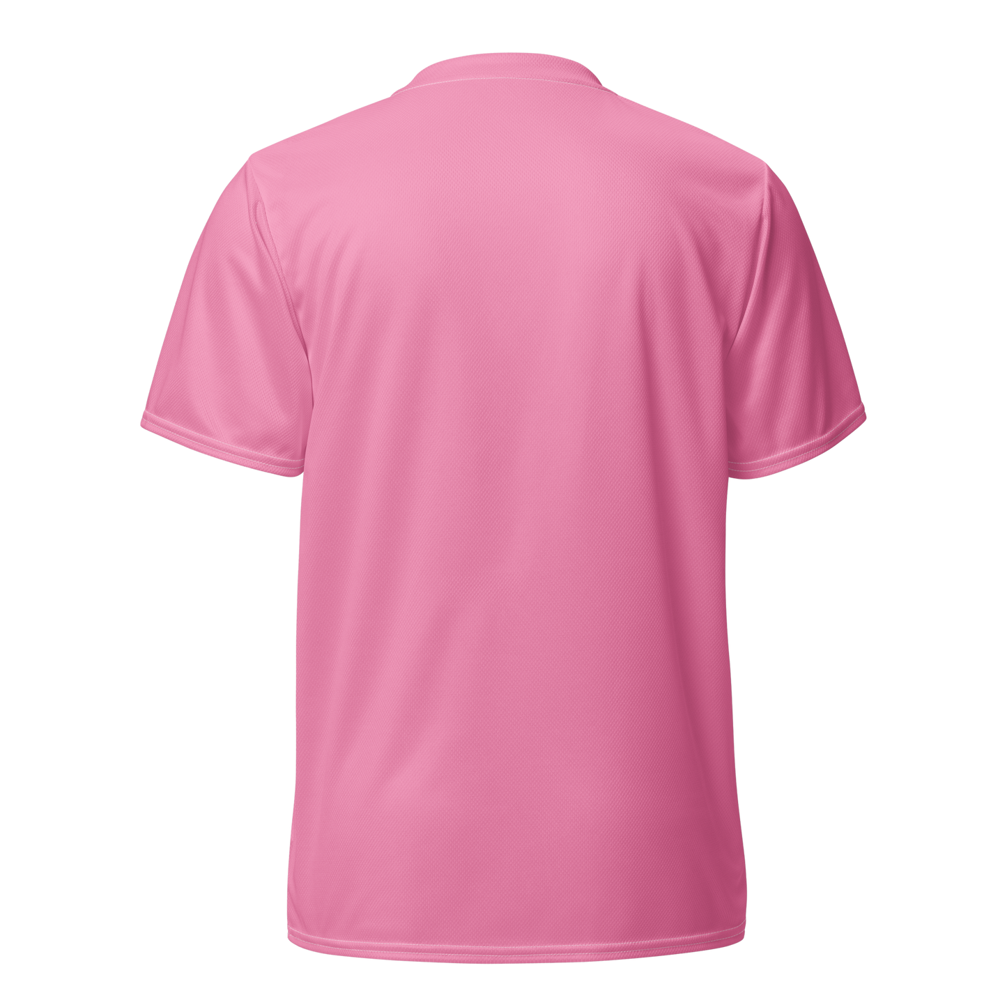 Michigan Upper Peninsula Soccer Jersey (w/ UP Outline) | Unisex - '67 Caddie Pink