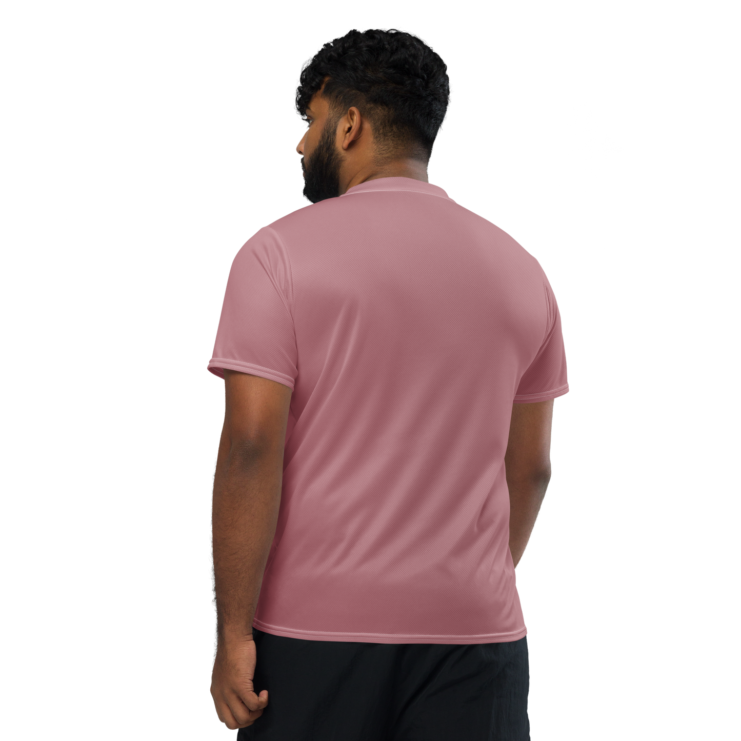 Michigan Upper Peninsula Soccer Jersey (w/ UP Outline) | Unisex - Cherry Blossom Pink