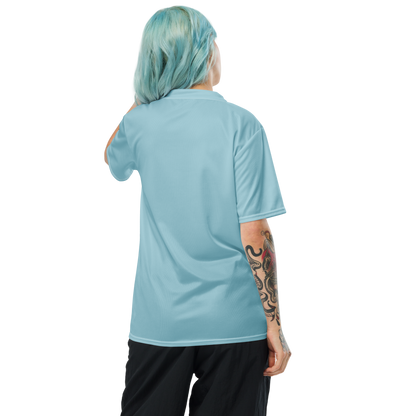 Michigan Upper Peninsula Soccer Jersey (w/ UP Outline) | Unisex - '58 Caddie Blue