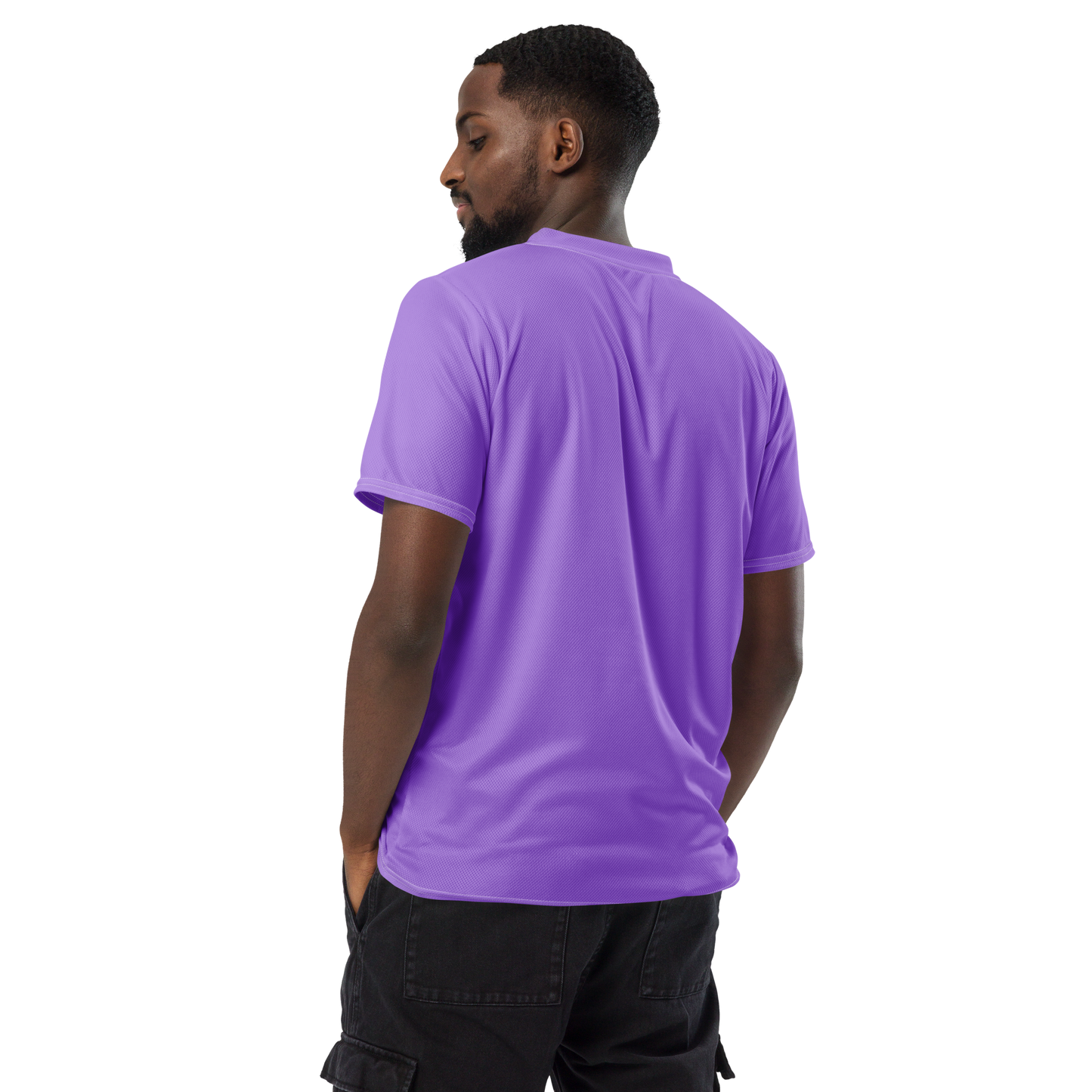 Michigan Upper Peninsula Soccer Jersey (w/ UP Outline) | Unisex - Lavender