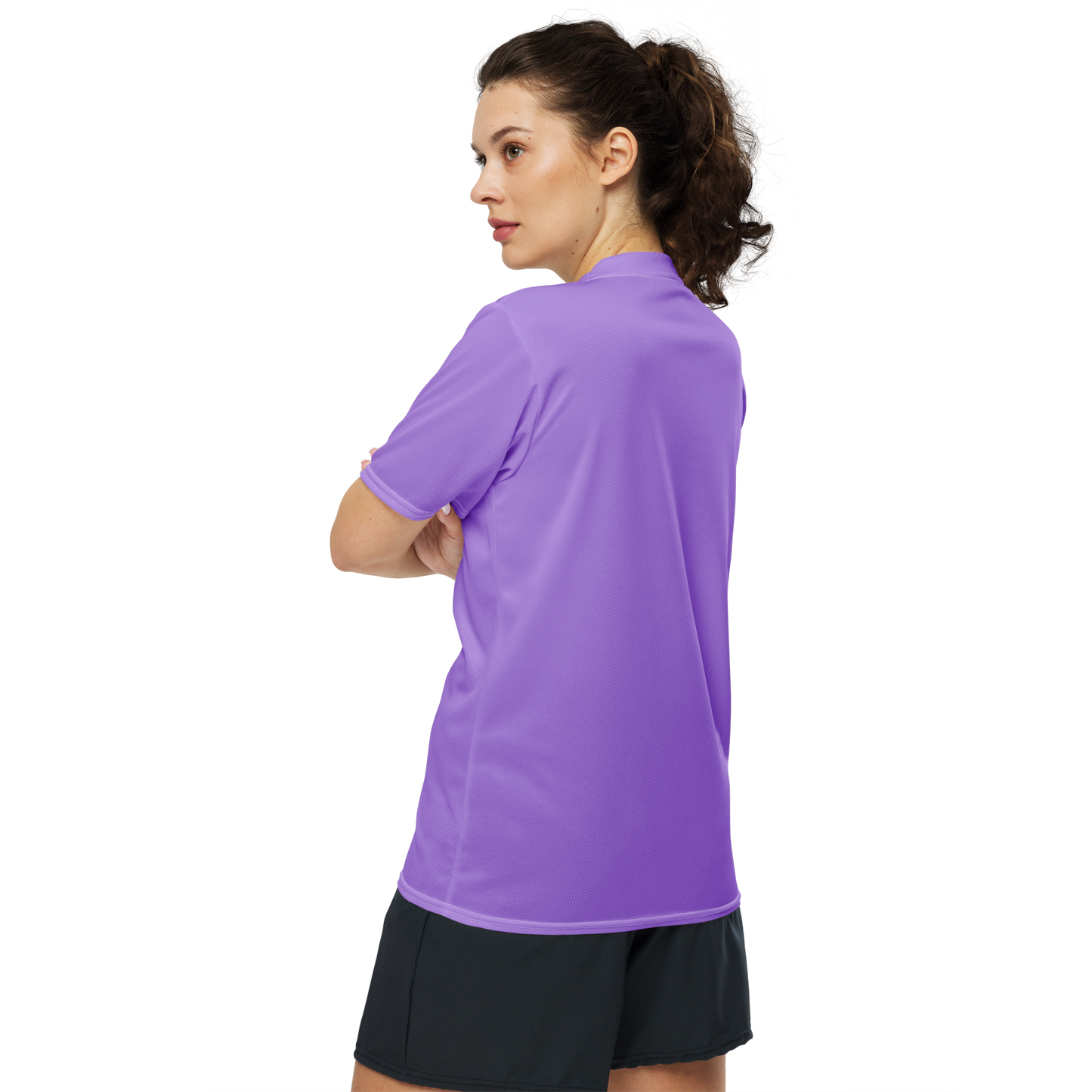 Michigan Upper Peninsula Soccer Jersey (w/ UP Outline) | Unisex - Lavender