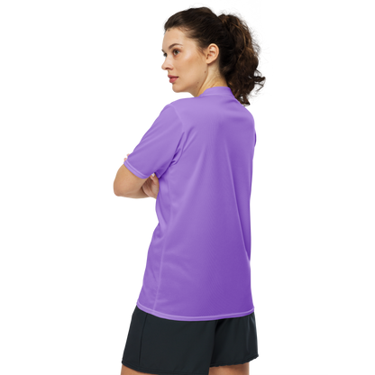 Michigan Upper Peninsula Soccer Jersey (w/ UP Outline) | Unisex - Lavender