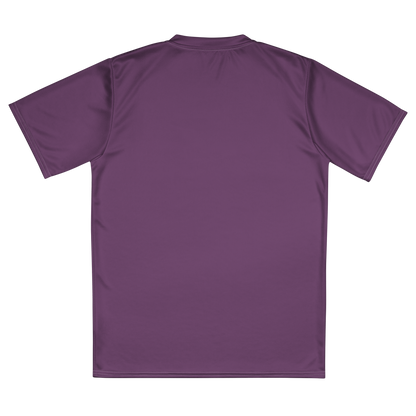 Michigan Upper Peninsula Soccer Jersey (w/ UP Outline) | Unisex - Plum