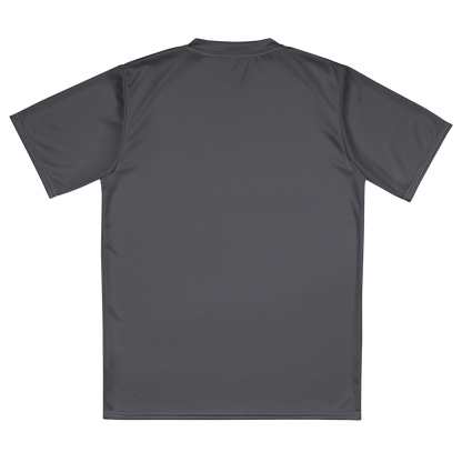 Michigan Upper Peninsula Soccer Jersey (w/ UP Outline) | Unisex - Iron Ore Grey