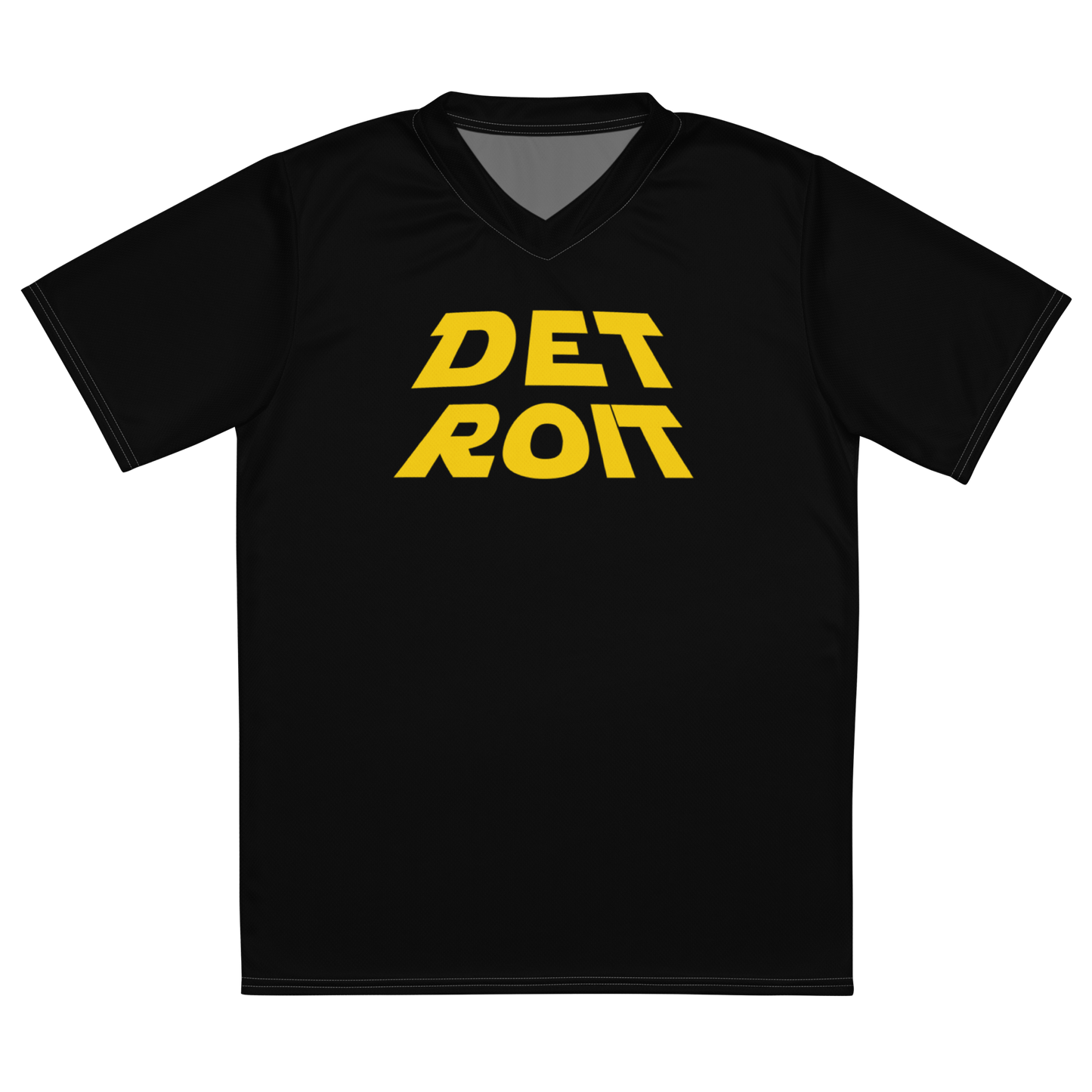 'Detroit' Soccer Jersey (Epic Sci-Fi Parody) | Unisex - Black