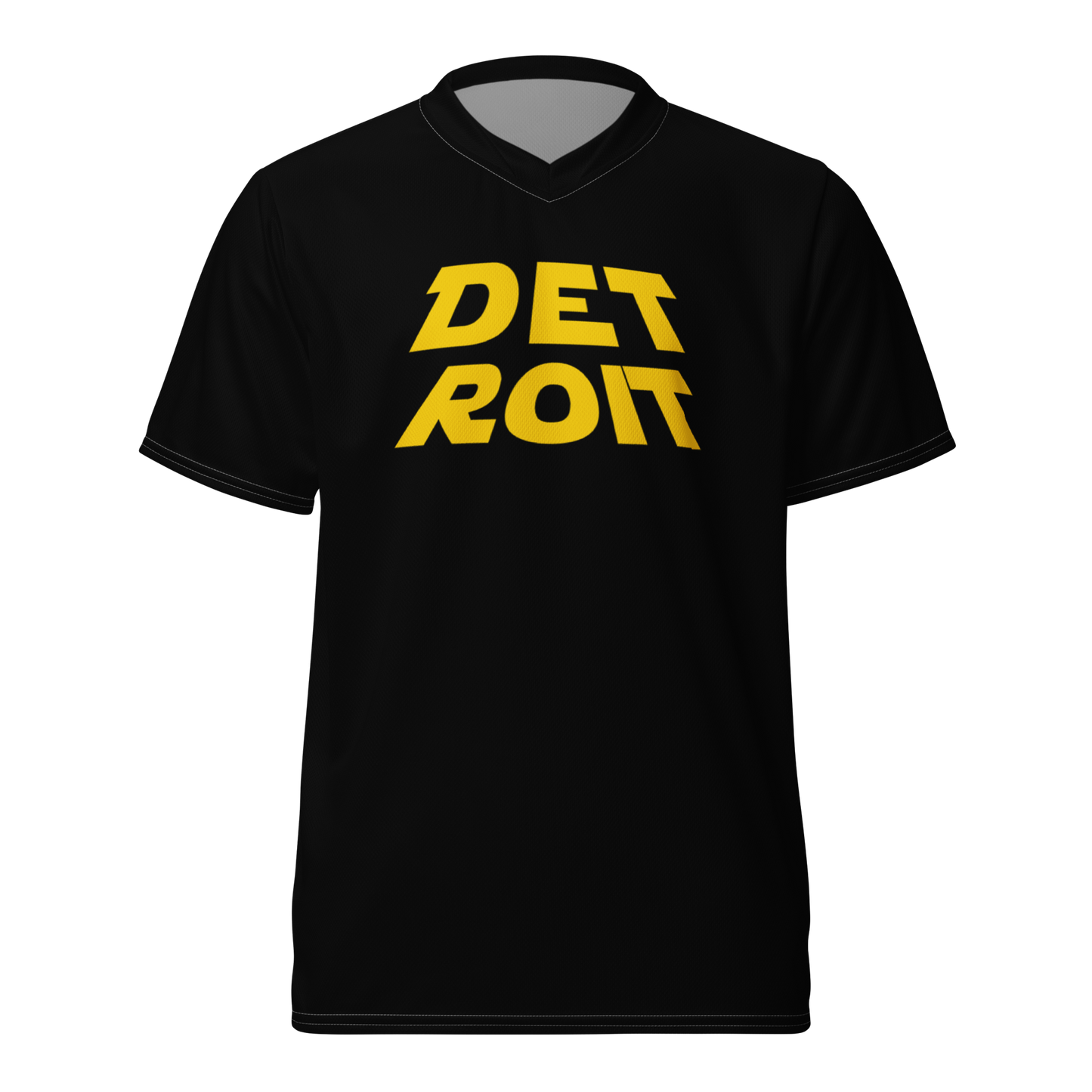 'Detroit' Soccer Jersey (Epic Sci-Fi Parody) | Unisex - Black