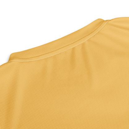 Michigan Upper Peninsula Soccer Jersey (w/ UP Outline) | Unisex - Citrine