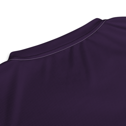 Michigan Upper Peninsula Soccer Jersey (w/ UP Outline) | Unisex - Blackcurrant