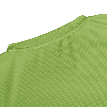 Michigan Upper Peninsula Soccer Jersey (w/ UP Outline) | Unisex - Gooseberry Green