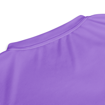 Michigan Upper Peninsula Soccer Jersey (w/ UP Outline) | Unisex - Lavender