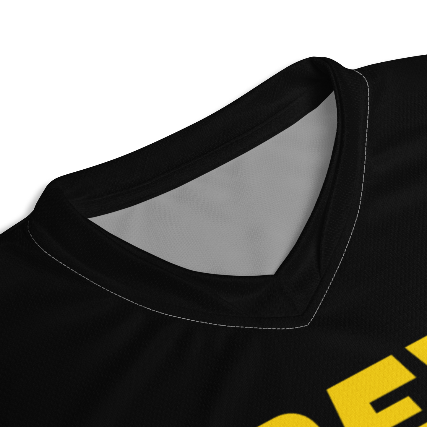 'Detroit' Soccer Jersey (Epic Sci-Fi Parody) | Unisex - Black