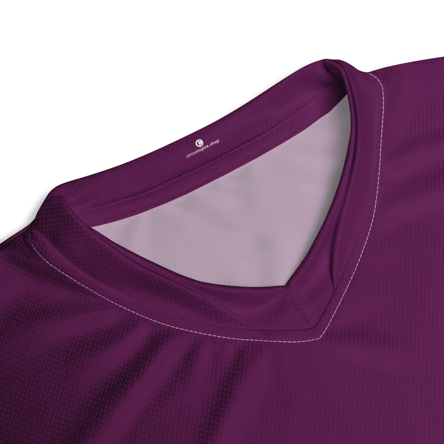 Michigan Upper Peninsula Soccer Jersey (w/ UP Outline) | Unisex - Tyrian Purple