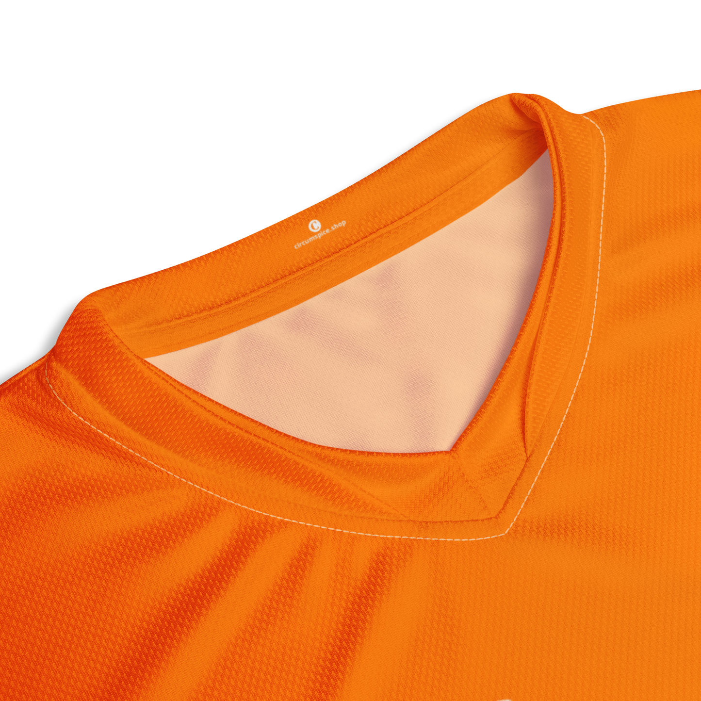 Michigan Upper Peninsula Soccer Jersey (w/ UP Outline) | Unisex - Safety Orange