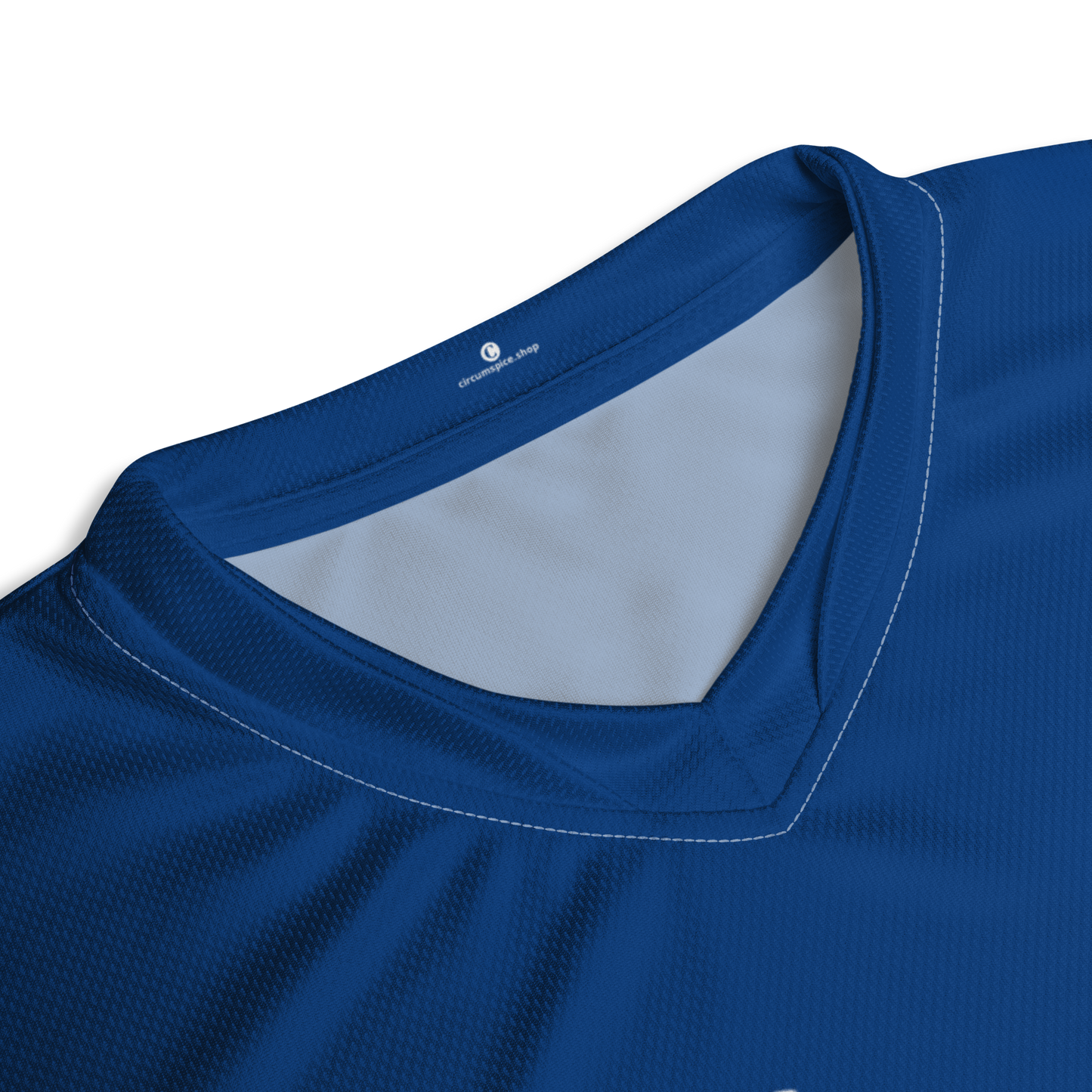 Michigan Upper Peninsula Soccer Jersey (w/ UP Outline) | Unisex - Dearborn Blue