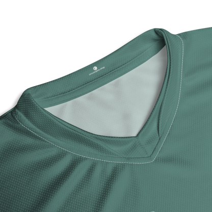 Michigan Upper Peninsula Soccer Jersey (w/ UP Outline) | Unisex - Copper Green